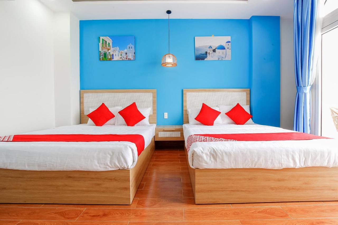 Santorini House And Coffee Hotel Da Nang Bagian luar foto