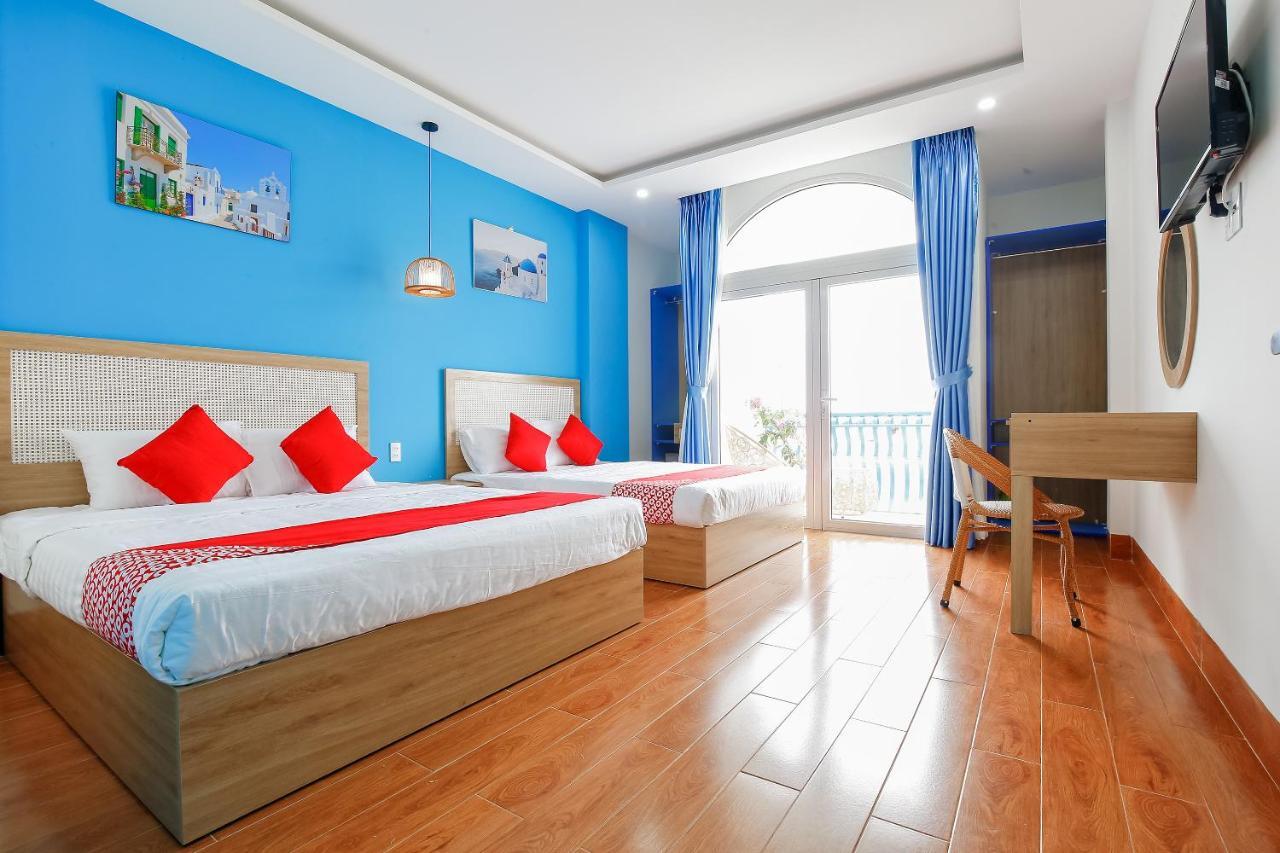 Santorini House And Coffee Hotel Da Nang Bagian luar foto