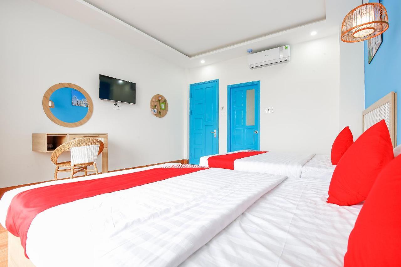 Santorini House And Coffee Hotel Da Nang Bagian luar foto
