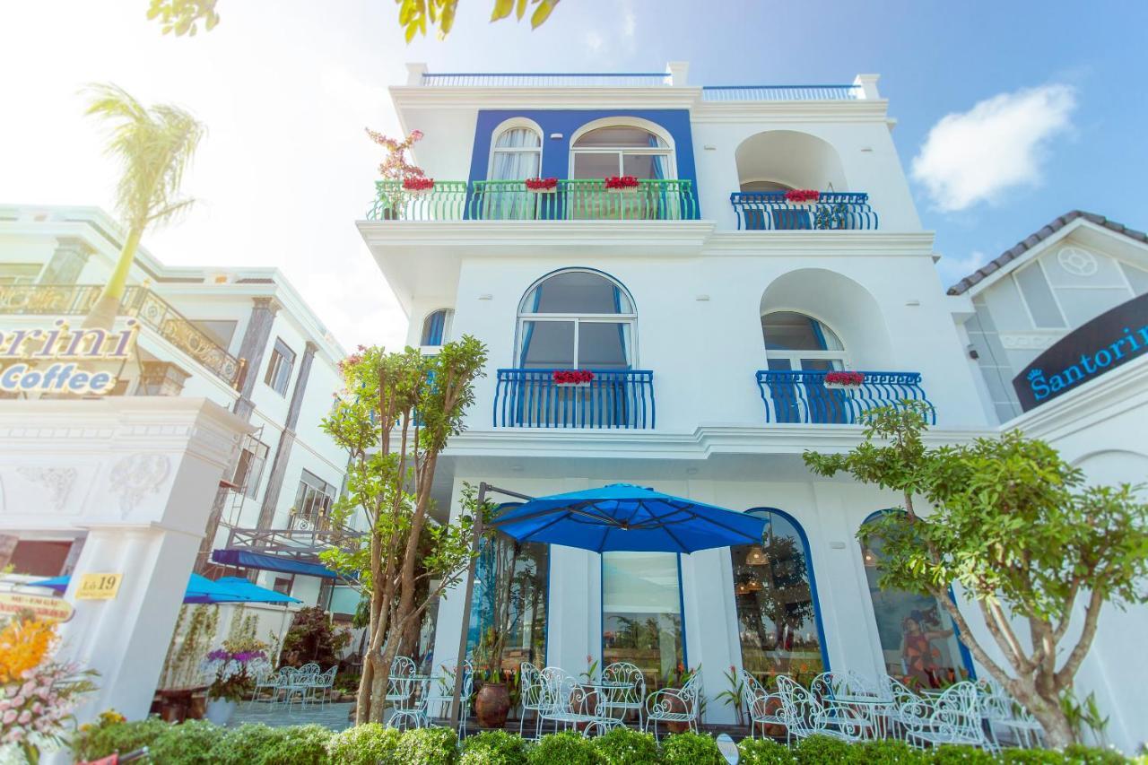 Santorini House And Coffee Hotel Da Nang Bagian luar foto